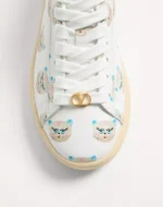 Valentino Royco Sneaker In Nappa Calfskin With Le Chat De La Maison Motif - Image 3